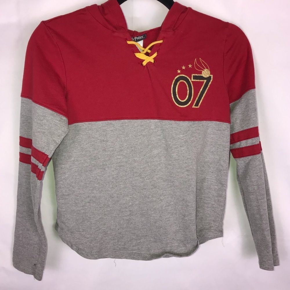 Warner Bros. Red and Gray Kids Hoodie